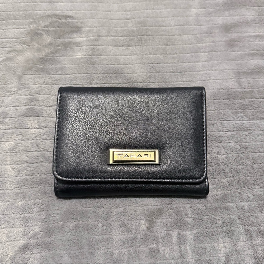 Tahari Black Wallet
